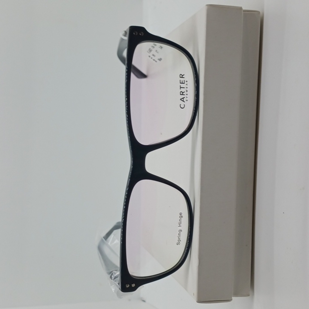 NWT MEN'S CARTER EYEGLASS FRAMES 16-03 BLUE